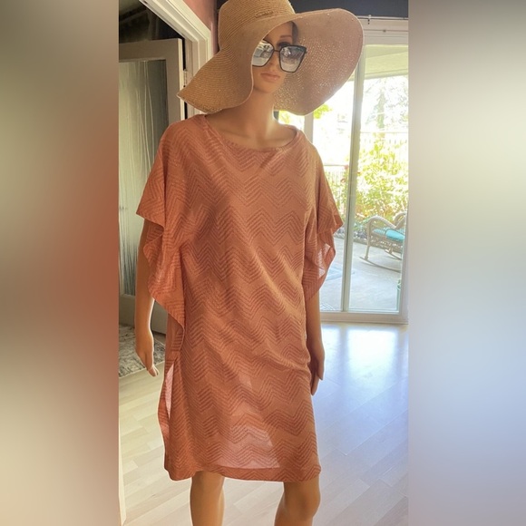 Missoni Asymmetrical Pink/Peach Dress/Tunic. - Picture 2 of 16